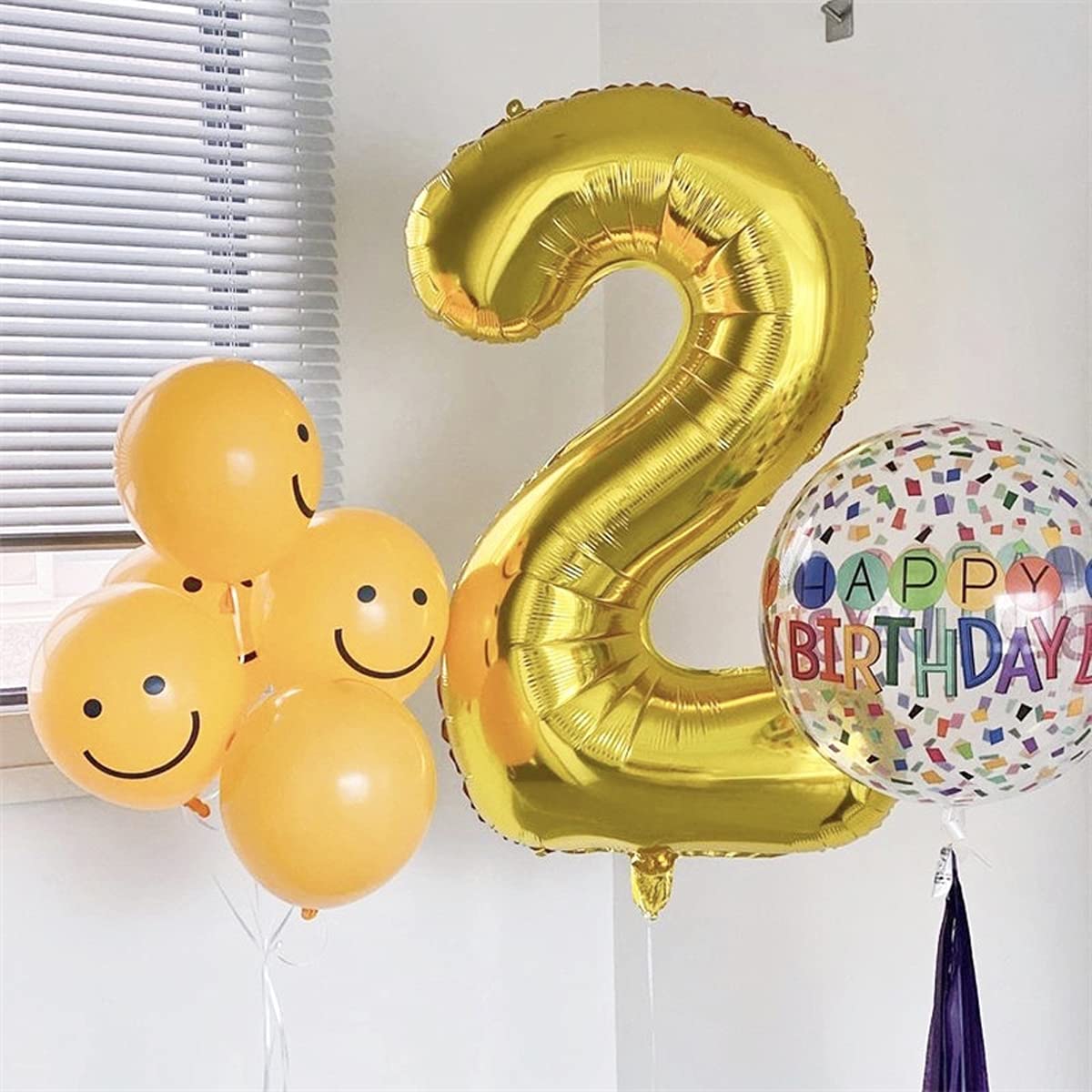 Helium Ballon Golden Age Verjaardagsballon 40 jaar 45 CM
