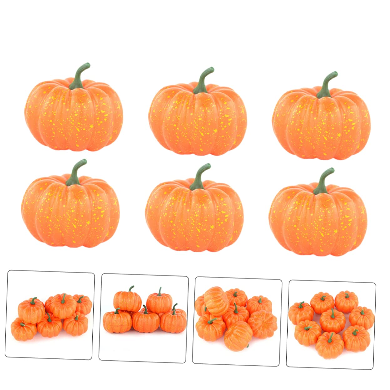 Zerodeko 3 Ensembles Moules À Biscuits en Forme De Citrouille Gaufrage Guirlande Emporte-Pièces sur Le Thème De La Plage Décorations d'automne en Forme De Citrouille 10 pièces * 3