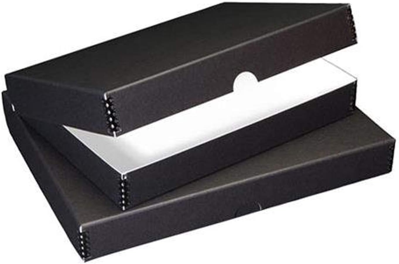 Lineco Archival Folio Storage Box. Metal Edge Archival Boxboard