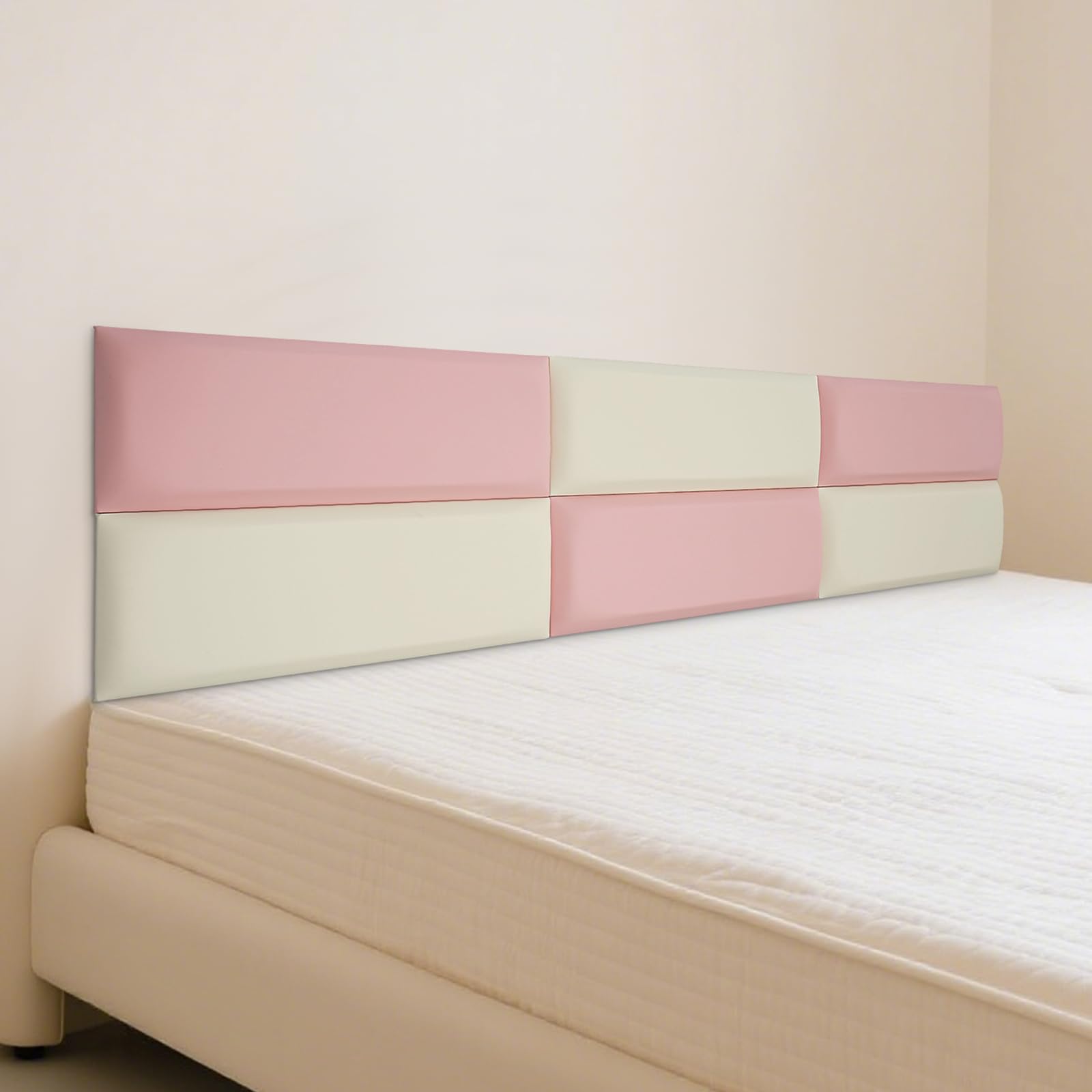 Set di 6 pannelli da parete 3D decorativi in schiuma, pannelli acustici
