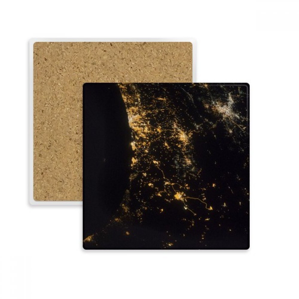 Dessous de verre absorbant comme idée cadeau originale et colorée