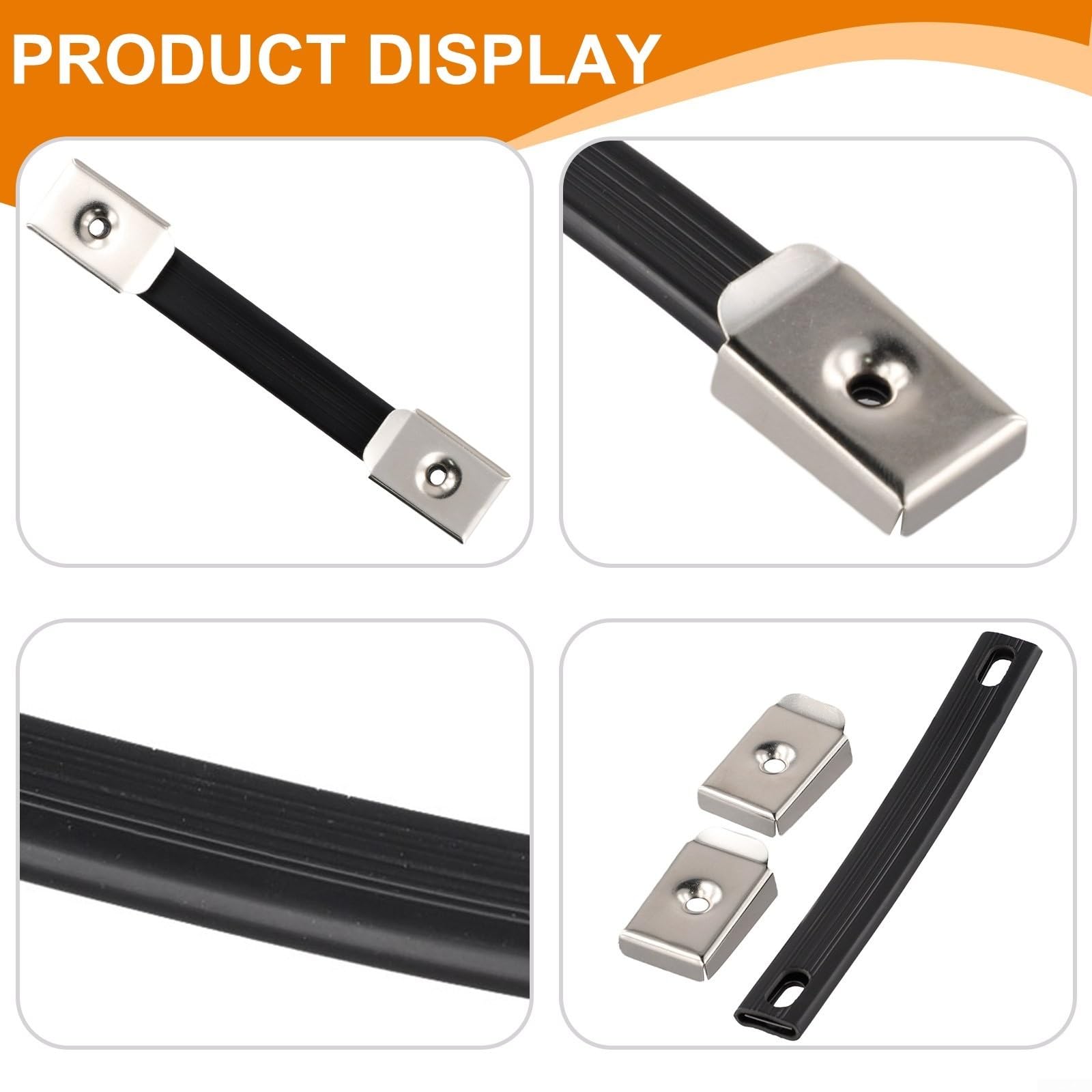 Whychstore Poignée robuste fiable pour amplis et haut-parleurs en PVC (150 mm)