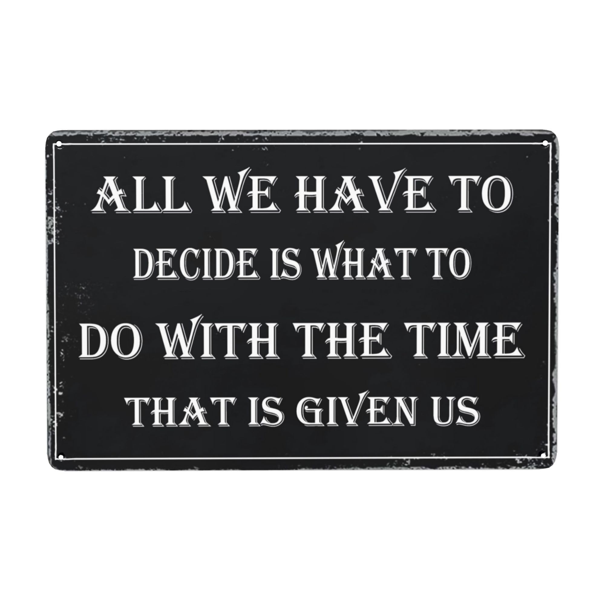 Lifewheel All We Have To Decide Is What To Do With The Time That Is Given Us