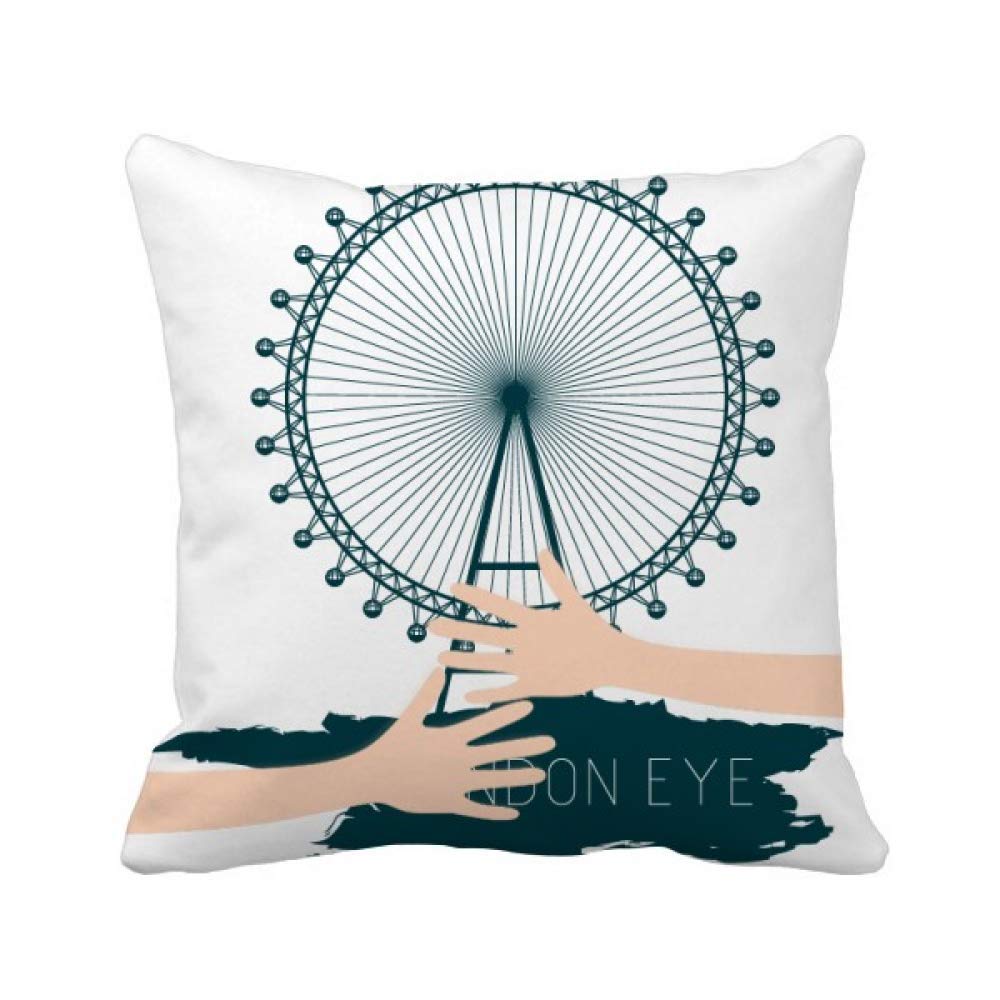 Coussin Royaume-Uni London Eye une idée cadeau pour passionnés