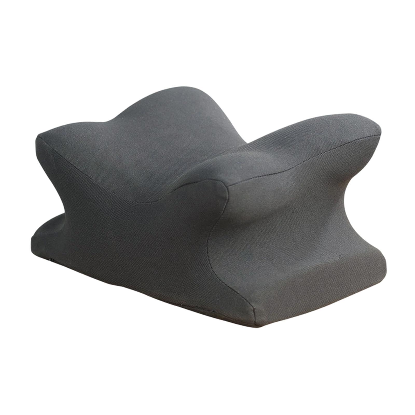 LOVIVER Cuscino da scrivania con poggiatesta, Versatile, Comodo, con Fodera Rimovibile, ergonomico, per Viaggi, aule, Ufficio, Grigio