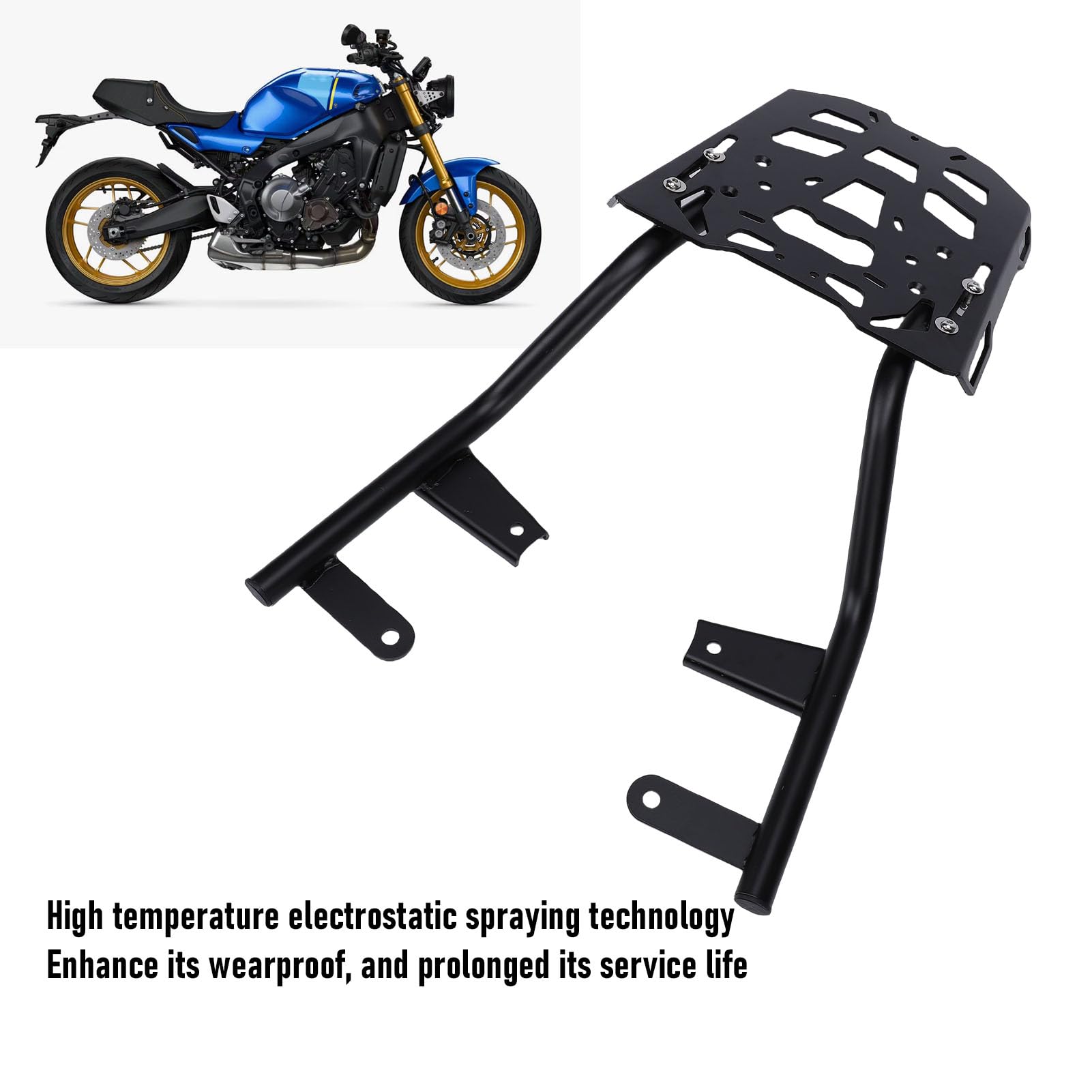 Aramox Portapacchi Posteriore per Moto, Portapacchi Posteriore per per XSR 900 2022-2025 XSR900 GP 2024-2025