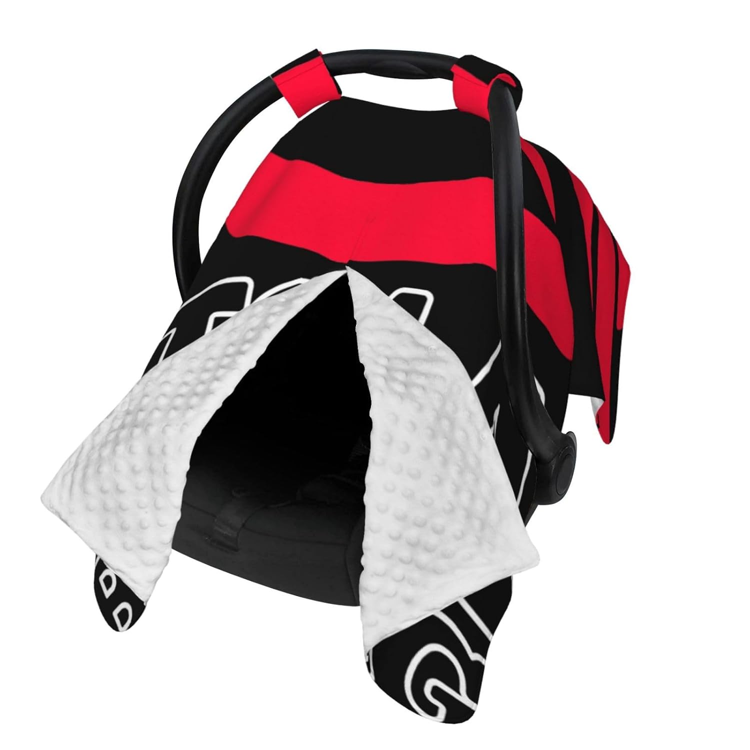 U.S.Boxing Baby Car Seat Cover & Breastfeeding Nursing Cover - Breathable Stretch Fabric Multi-Use Nursing Cover for Breastfeeding