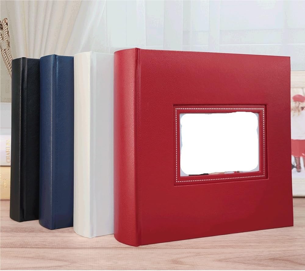 Travel Growth Commemorative Book ﻿ Photo Album Creative Paper Core Storage Album Insert Gift Album Applicable to Photos, Receipts, Star Cards, etc(D)