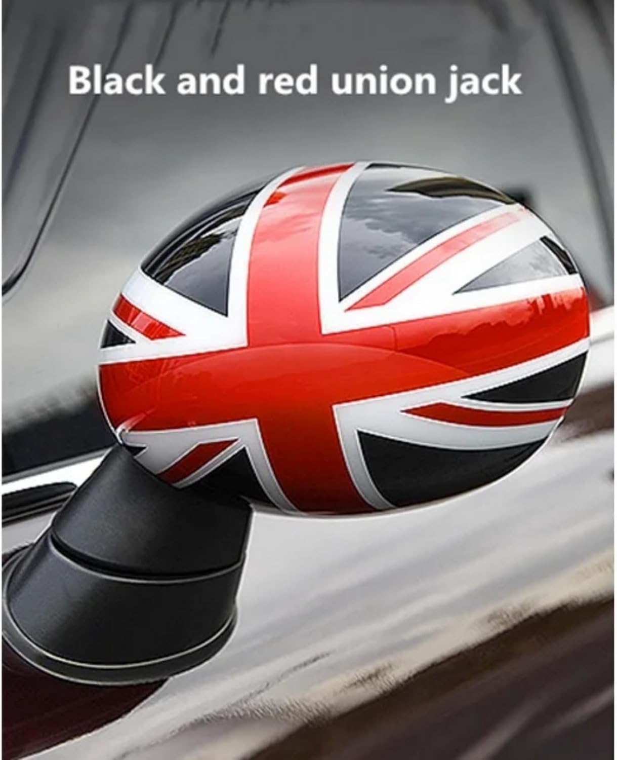 Rearview Side Mirror Cover Case Decoration Car Accessories for Mini Cooper R50 R53 Hatchback R52 Convertible 2000-2006 (Union Jack RB)