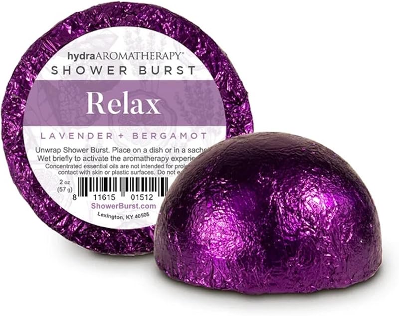 hydraAromatherapy Relax Shower Burst — Bomba de banho para chuveiro