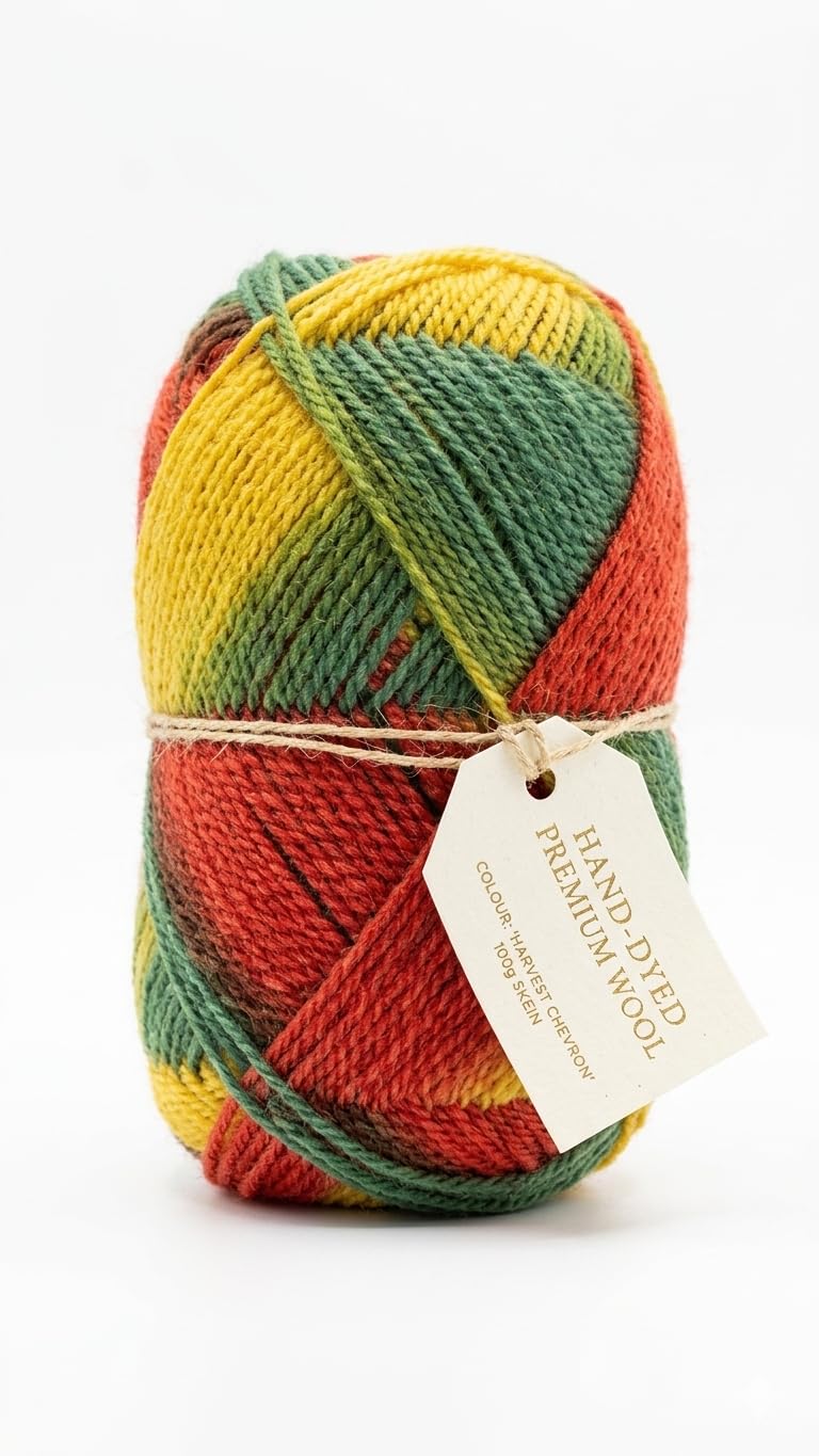 Soft Multicolor Wool Oon Yarn Ball for Knitting, Crochet & DIY Craft | Soft Hand Knitting Thread | Mix Colour Yarn for Sweater, Baby Dress, Scarf & Home Decor.-image-48
