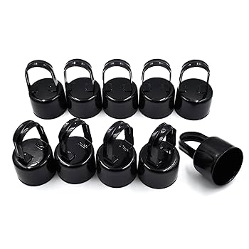 Zhupoub (10 Pack) Chain Link Fence Loop Caps, 2