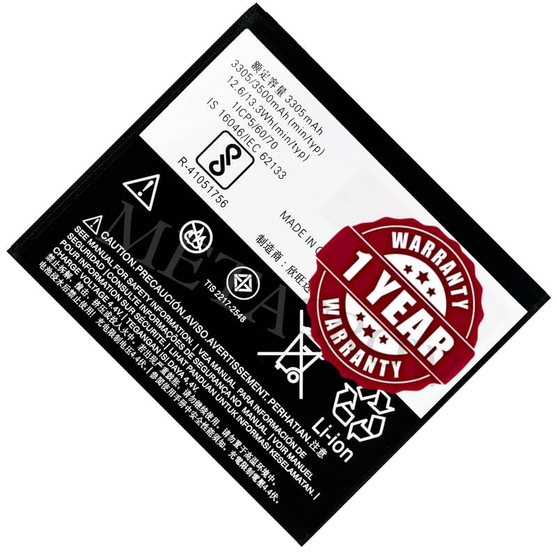 Image of Original GK50 Battery Compatible for Motorola Moto E3 Power (XT1706) - (3500mAh) - 1 Year Warranty JK1