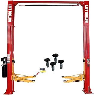 KATOOL 11000lbs Two Post Lift Auto Lift 2-Post Lift Car Lift Auto Lift 2 Post Lift Truck Clear Floor Hoist