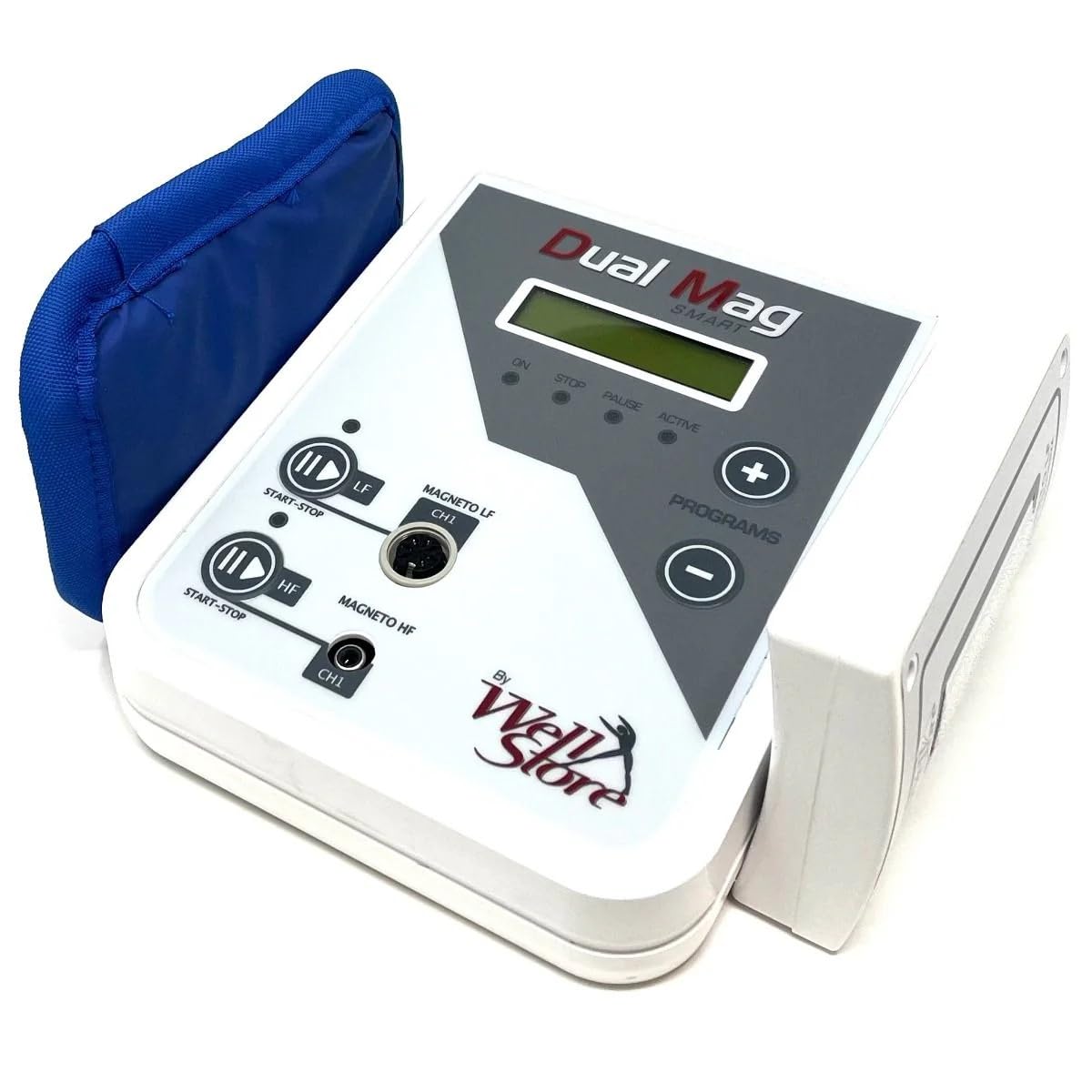Dual Mag Smart Magnetoterapia CEMP Alta e Bassa Frequenza, 92 Programmi, 2 Canali Indipendenti, Uso Domiciliare e Ambulatoriale