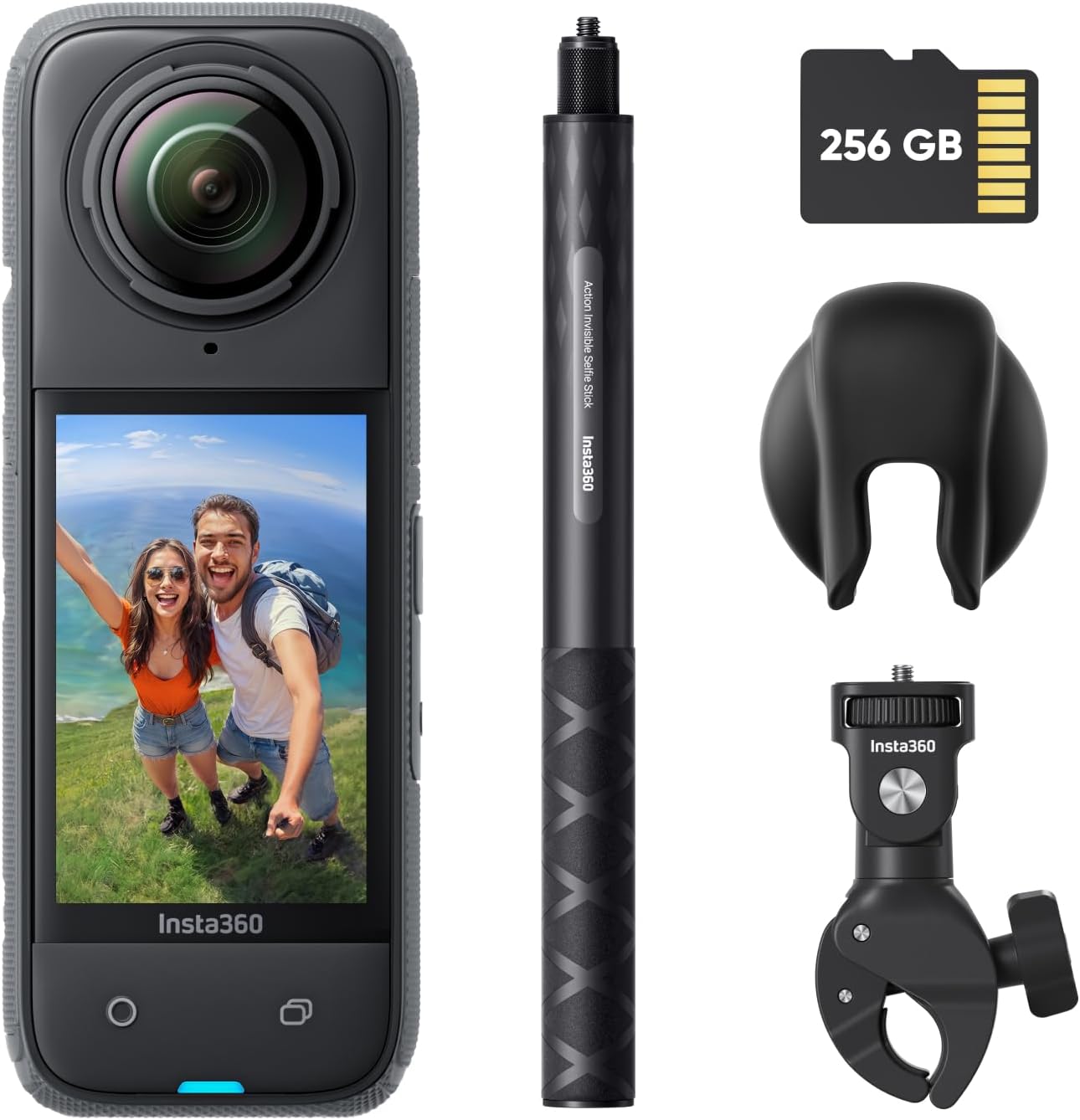 Insta360 Ace – Action Camera 4K120fps, Sensore 1/2” Con AI, Video HDR Attivo, Foto 48MP, Schermo Pieghevole 2,4”, Attacco Magnetico, Impermeabile 10m - 2