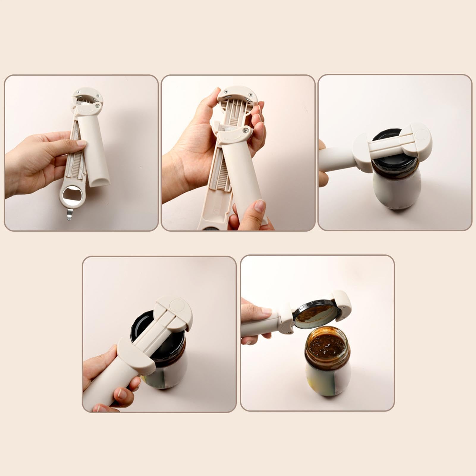 Abridor de botellas, removedor de tapa magnético retráctil para el hogar, cocina, exterior, picnic, camping, fiesta y barbacoa, herramienta esencial para una apertura fácil y rápida