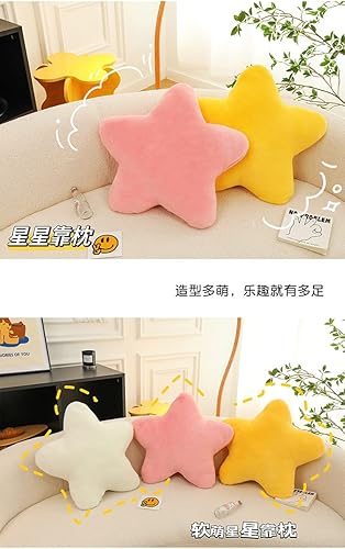 Miniatura 7 de Decoración estética de habitación, cojín de sofá, almohada de nube, decoración del hogar, artículos estéticos de preparación (amarillo, L)