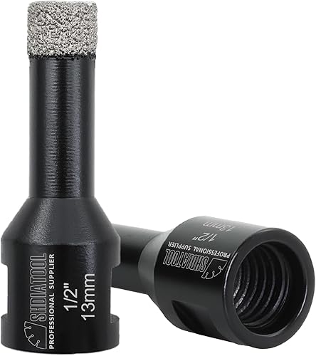 Vista 12 de SHDIATOOL Brocas de diamante de 5/8 pulgadas para azulejos de cerámica, cerámica, mármol, núcleo de ladrillo, sierra de agujero con eje de 5/8