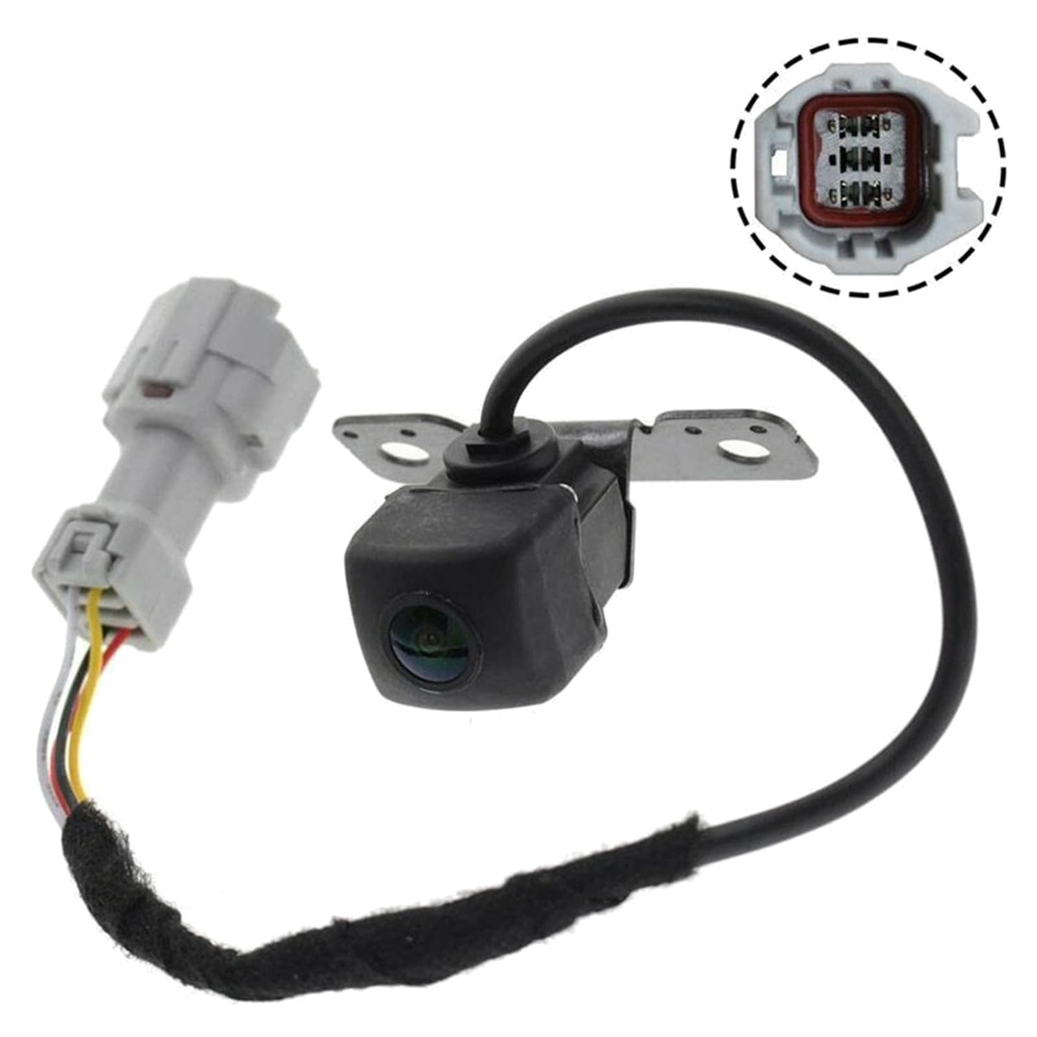 Samochodowa kamera cofania samochodowa zamiennik tylnej kamery do Hyundai Santa Fe 13-16 / KIA CEED 12-16 95760-A2100 95760A2100, wodoodporny metalowy monitor sterujący samochodem