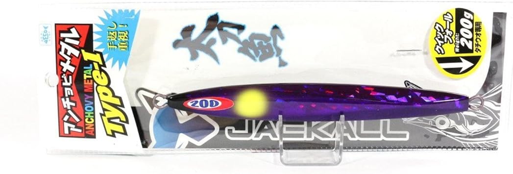 Amazon Jackall ジャッカル メタルジグ ルアー アンチョビメタル タイプ1 0g タチウオパープル Jackall ジャッカル ルアー
