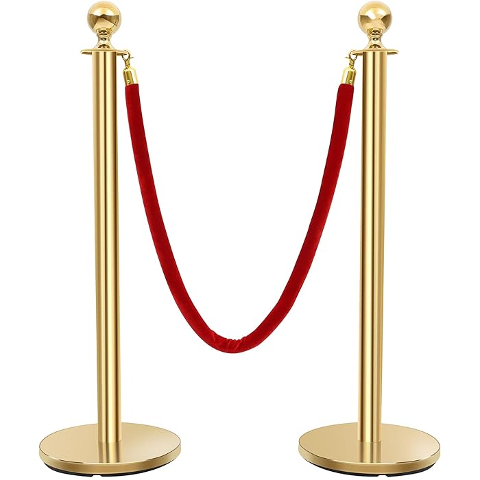 Buy Crowd Control Barrier with Retractable Belt, 1.5 Meters of Red
