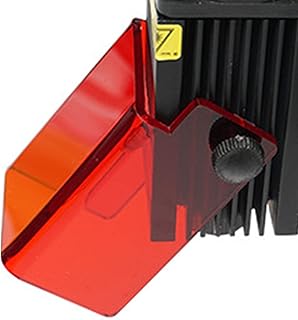 Lasers Module Safety Cover - Lasers Module Acrylic Cover | Red Green Filter Lasers Lens Case for Direct Lasers View Practical Lasers Safety Goggles Shield Generic