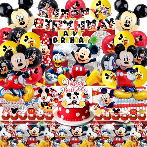 Mickey Mouse Birthday Balloons, Mickey Mouse Birthday Decorations, Mickey Mouse Background, Mickey Mouse Decorations Kit, Birthday Balloon