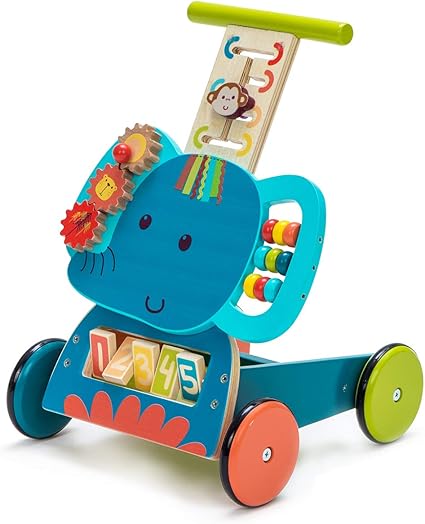 Labebe Trotteur Bebe Marcheur Chariot De Marche Chariot Enfant Trotteur Bebe Fille Garcon Roues Jouet Chariot Bois Pousser Trotteur Pour 1 Ans Et Plus Amazon Fr Bebe Et Puericulture