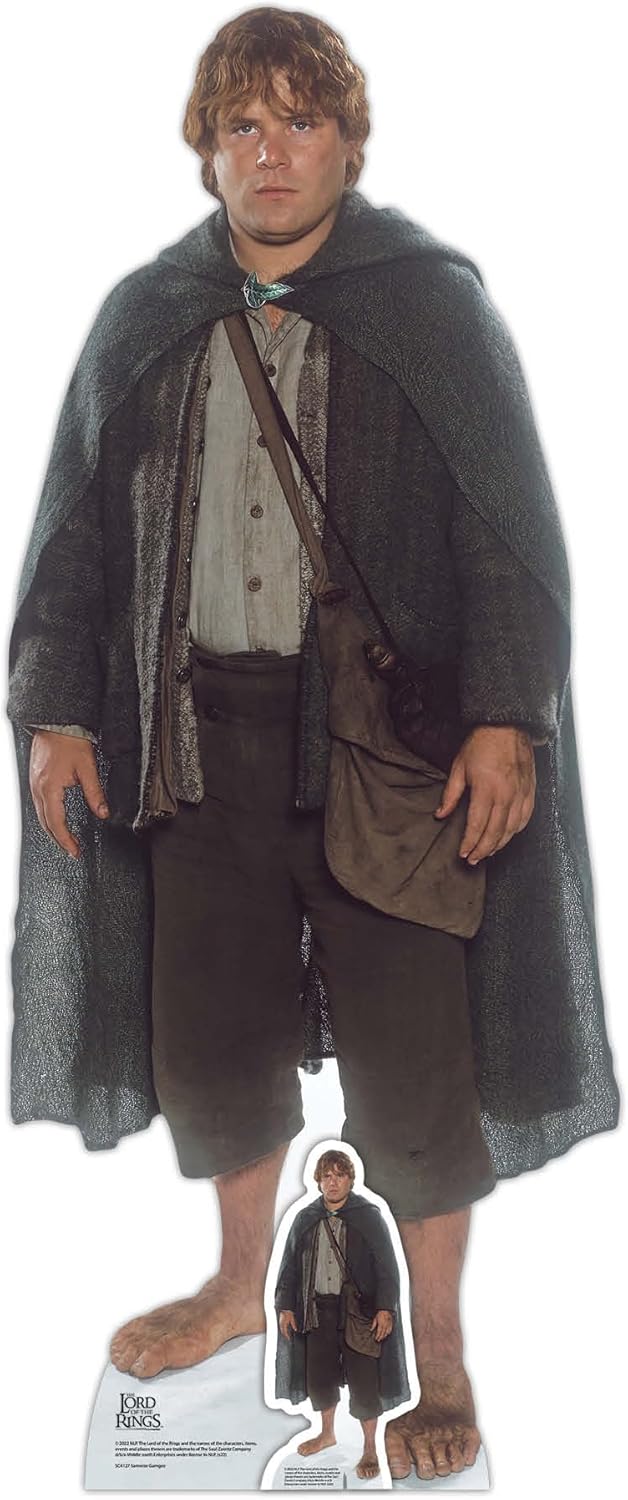SC4127 Samwise Gamgee Lord of the Rings Cardboard Cut Out Height 135cm