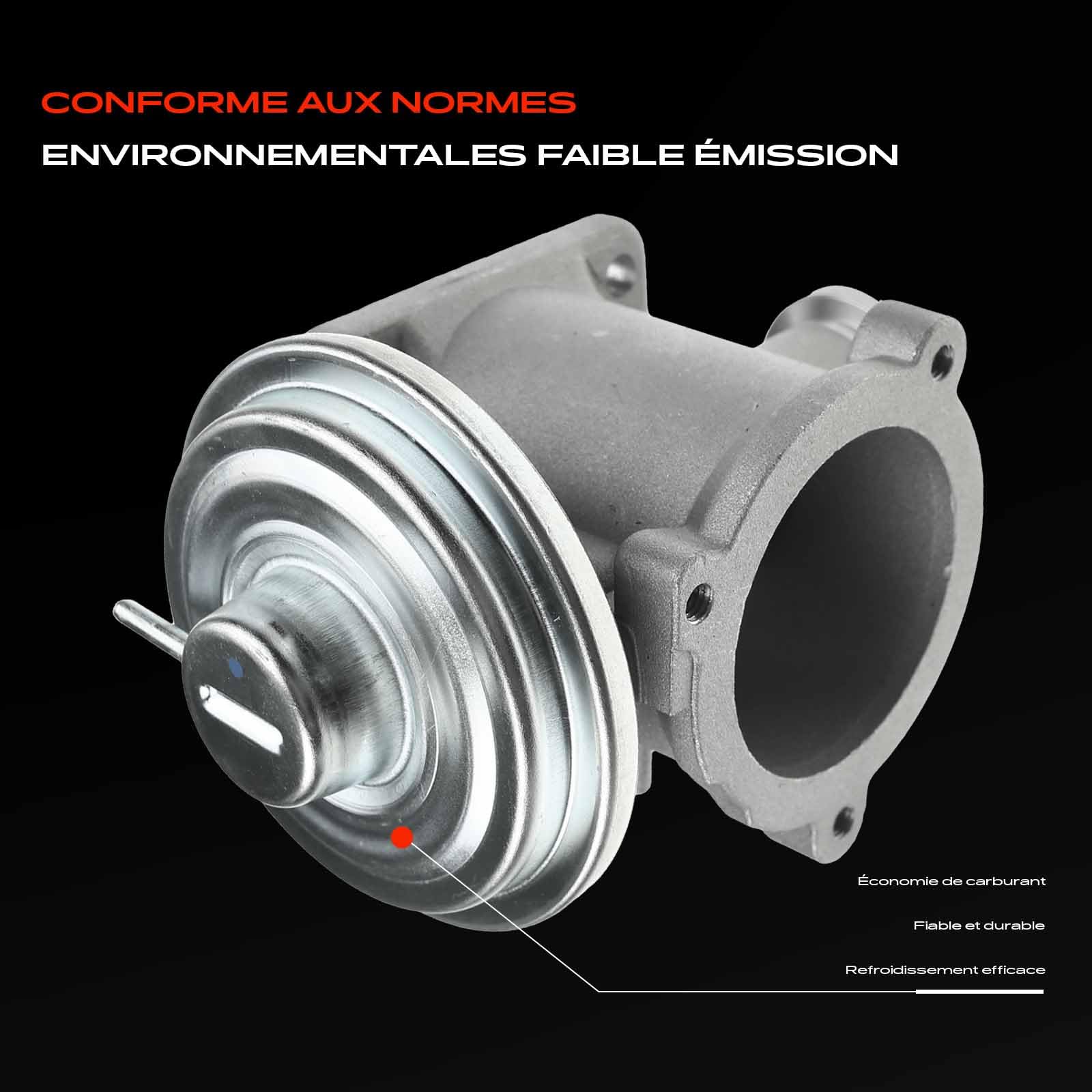 Frankberg Refroidisseur de vanne EGR pour recirculation des gaz
