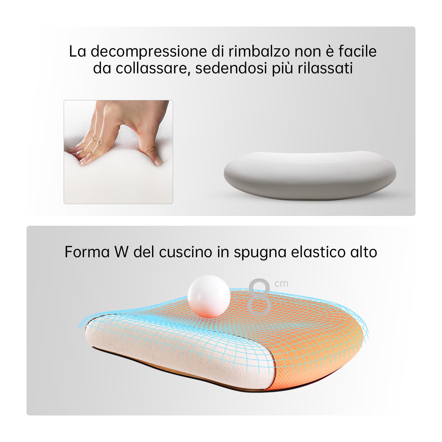 SIHOO M18, Sedia Ufficio Ergonomica, Sedia scrivania con Braccioli Regolabili 3D,Sedia Ergonomica con Supporto Lombare,Sedia Gaming con Poggiatesta Regolabile,Delicato sulla Pelle Mesh (Rosso)