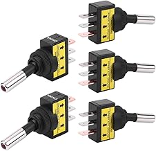 Interruptor oscilante leve, durável ligado desligado ligado interruptor oscilante, para motocicletas 12V veículos motorizados