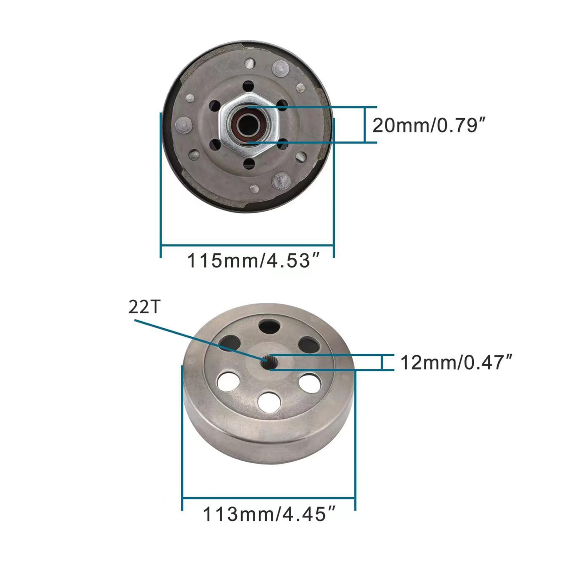 GOOFIT Cinghia Di Trasmissione HTD-535-5M-15 Per Scooter Elettrico E Bici Elettrica - Sostituzione 535x15mm