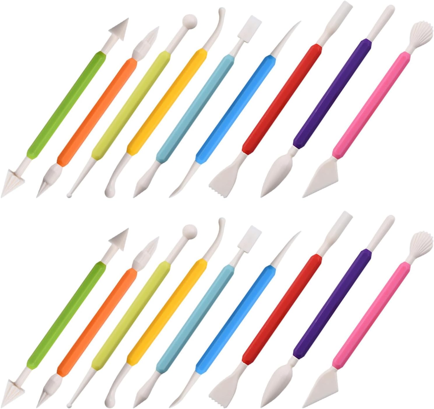 18pcs Fondant Cake Modeling Tools Kit for Home Bakers