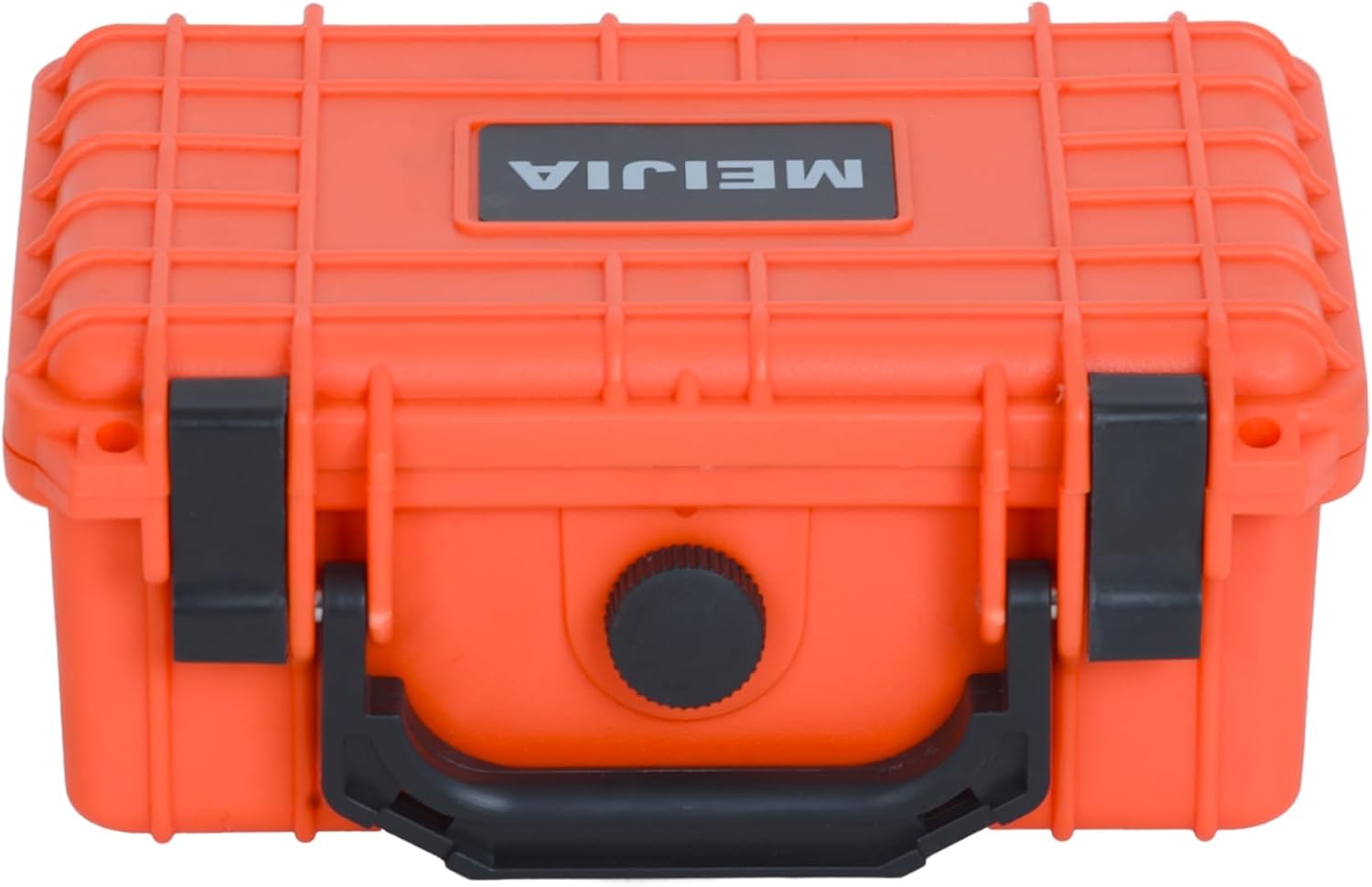 MEIJIA Portable All Weather IP67 Waterproof Protective Case, Hard Case,Camera Case With Customizable Foam,Fit Use of Drones, Cameras,Equipments, 8.12”x6.56”x 3.56” (Orange) - Image 6