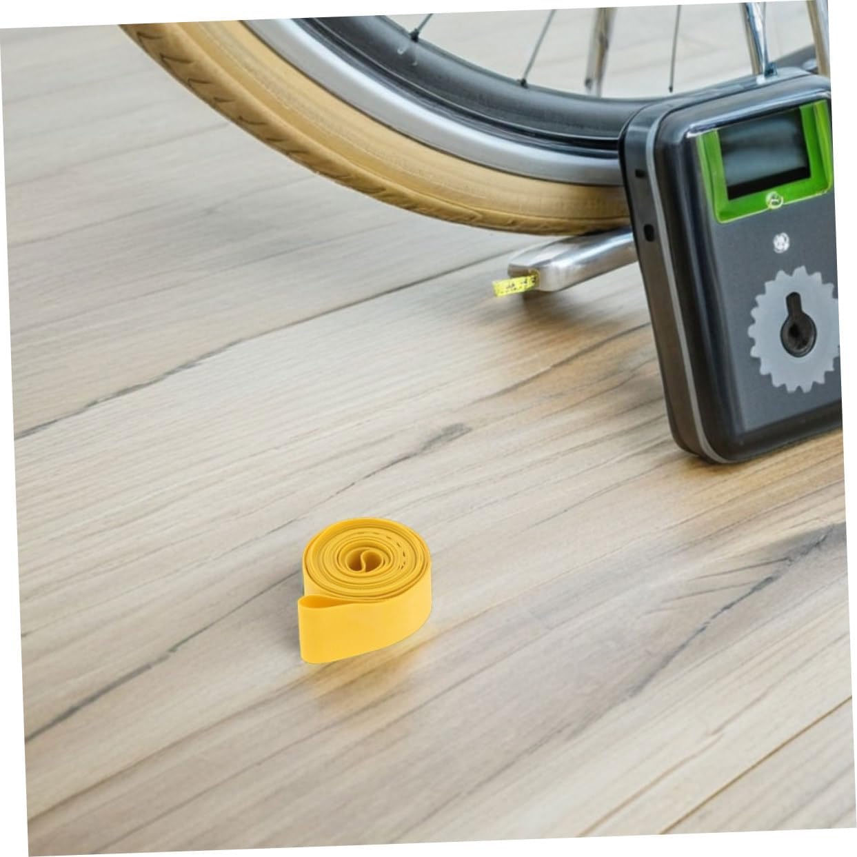 UPKOCH 4pcs Bicycle Rim Strips PVC Inner Tube Protector for Road Mountain Bikes Lightweight Tire Liner for Puncture Prevention Effortless Installation Versatile Compatibility