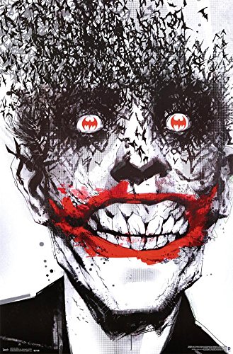 Joker Bats 24x36 Poster Art Print Batman Arkham Origins