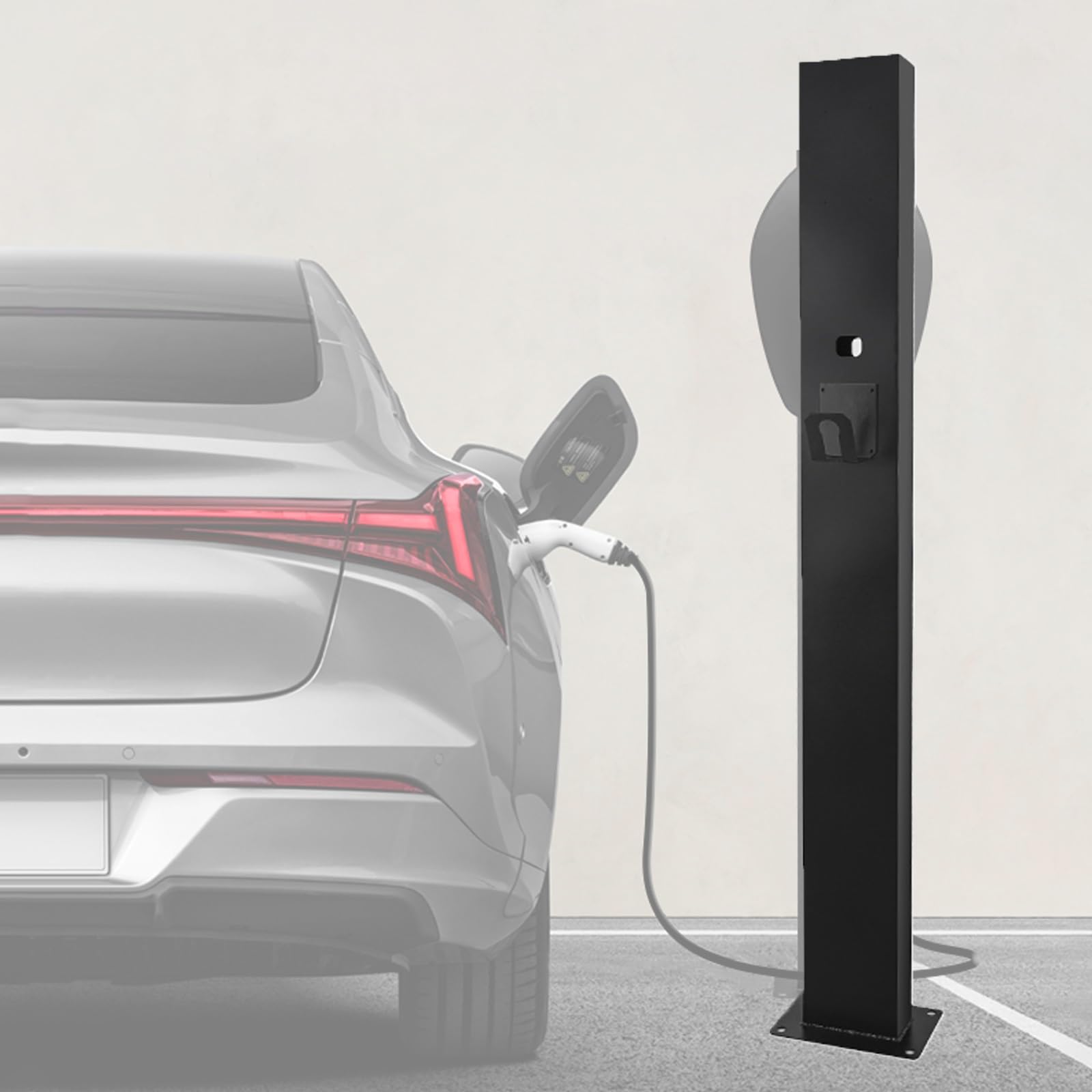 Borne de recharge extérieure pour véhicules électriques : la fin des câbles au sol