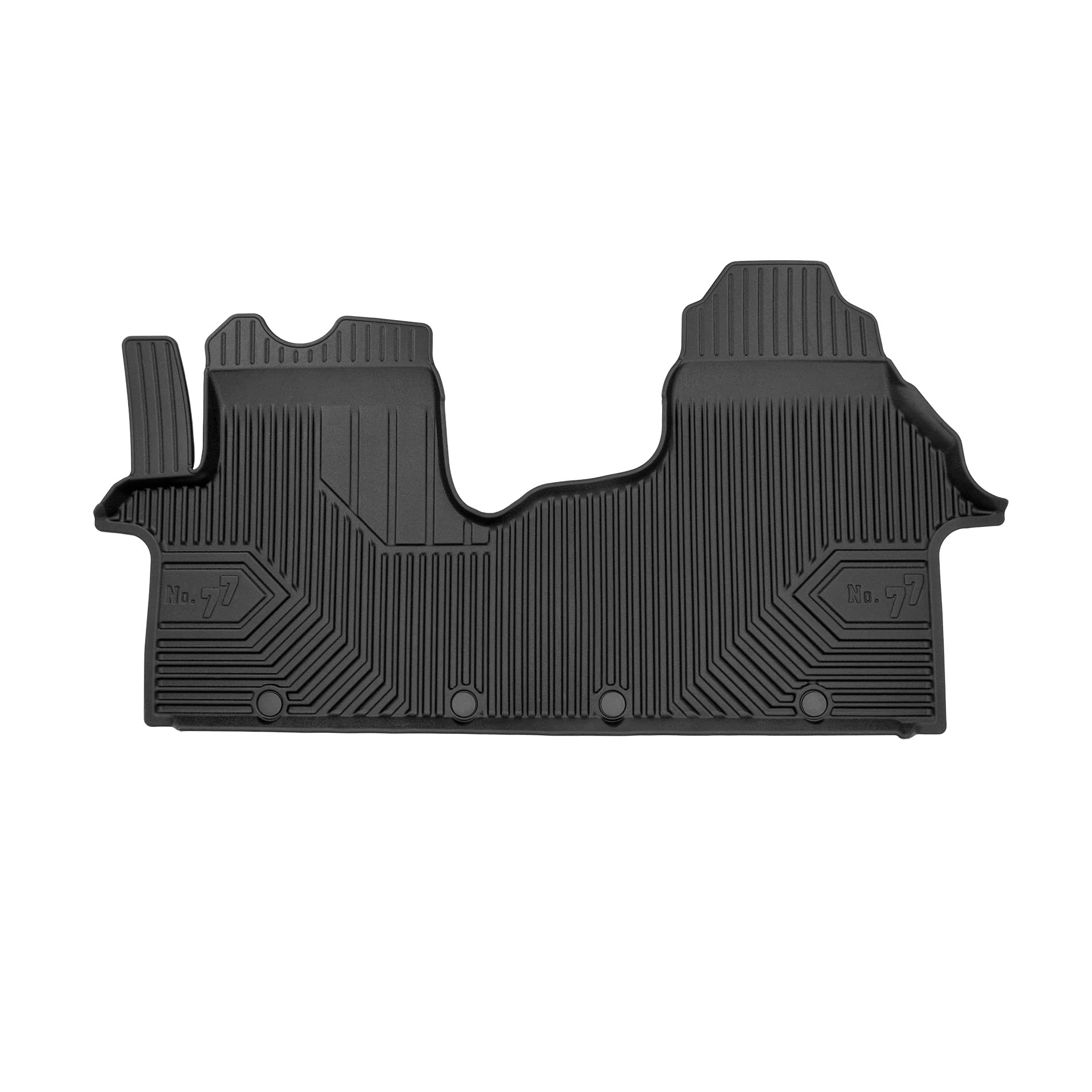 FROGUM No. 77 Alfombrillas para Coche Alfombras para Renault Trafic III Desde 2014 | Borde Alto | para Todo el año | Tamaño