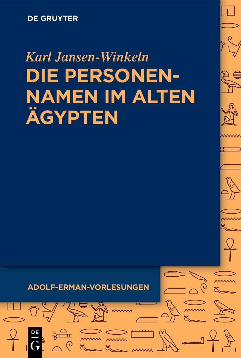 Die Personennamen im Alten Ägypten: 3
