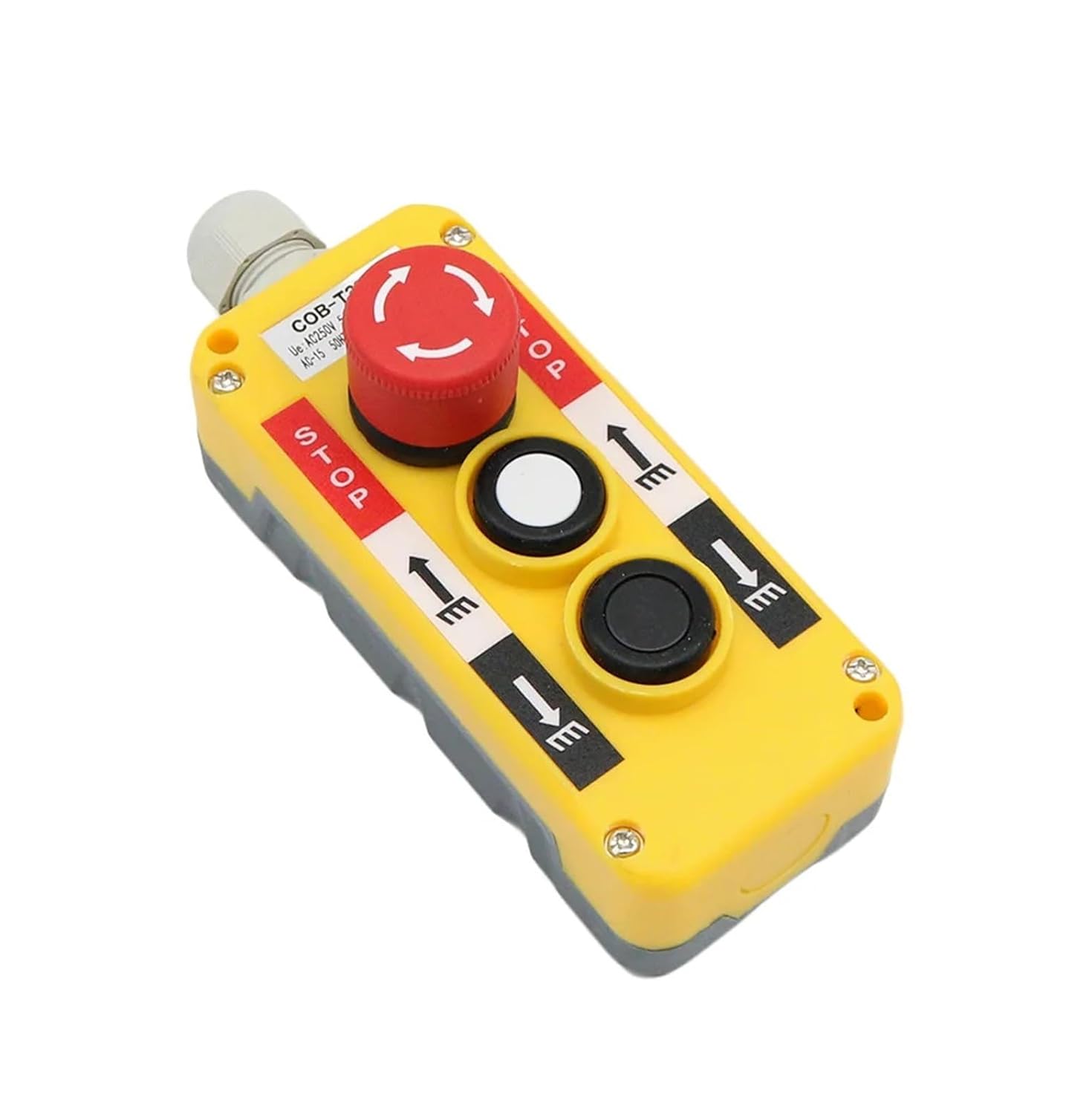 COP-T2813 Lifting Emergency Stop Button Switch Handle 1Pcs