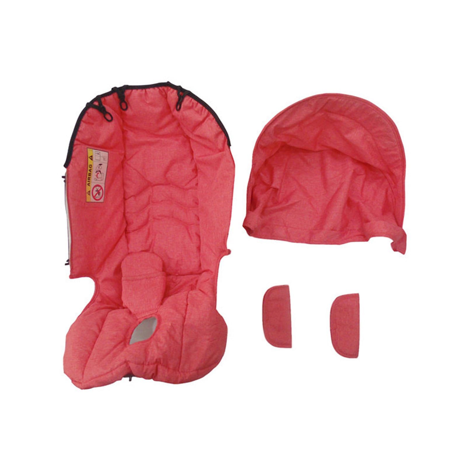 Coussin de poussette amovible chaud pour poussette par temps froid pour bébé tout-petit pour matelas de siège