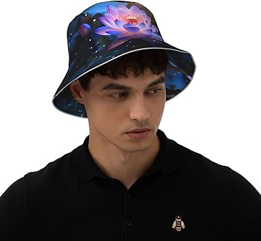 帽子 LOTUS BUDS PATTERN BUCKET HAT GAKKIN LOTUS BUDS PATTERN BUCKET HAT GAKKIN