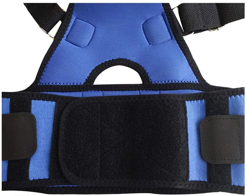 Correcteur de posture bleu pour correction de bosse réglable taille L