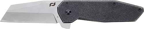 Miniatura 7 de Schrade Carpeta Slyte clase beta 7.5 pulgadas con hoja de acero D2 de 3 pulgadas con mango de acero inoxidable para EDC