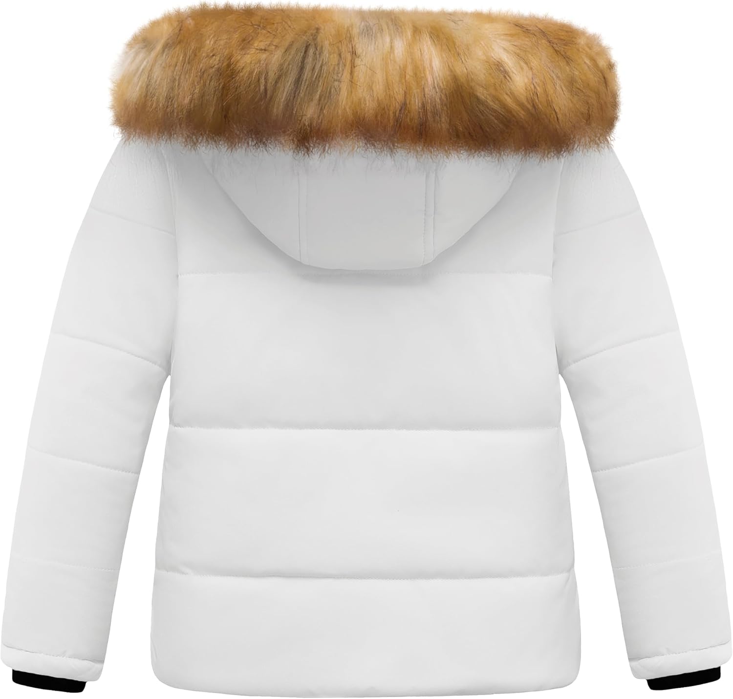 Chrisuno Girl's Water Resistant Winter Coats Warm Fleece Lined Outwear Ski Snow Jacket With Removable Hood - Image 2