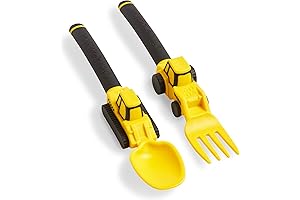 Construction Truck Utensil Set: Your Little Builder's Dining Companion