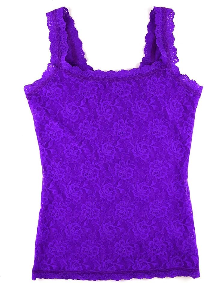 Image of Hanky Panky Signature 1309L Lace Chemise Camisole Royal Purple USX-Small