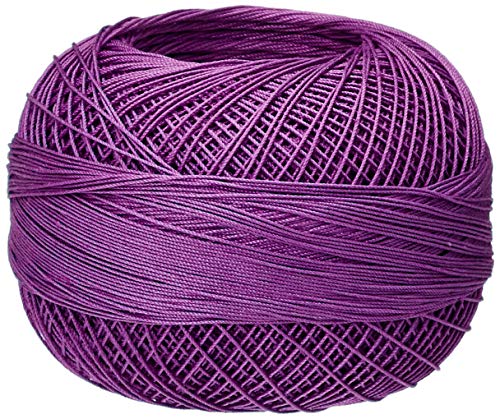 Handy Hands Lizbeth Premium Cotton Thread, Medium, Grape